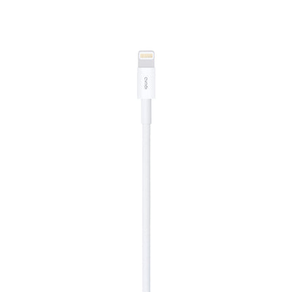 iQUAD USB-A to Lightning Fast Charging Cable for iPhone – High Speed Data Sync – Durable White Charger Cable