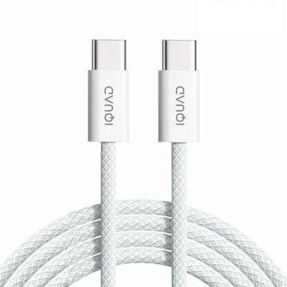 iQuad 65W Super Fast Charging C to C Braided Cable For Premium Mobiles