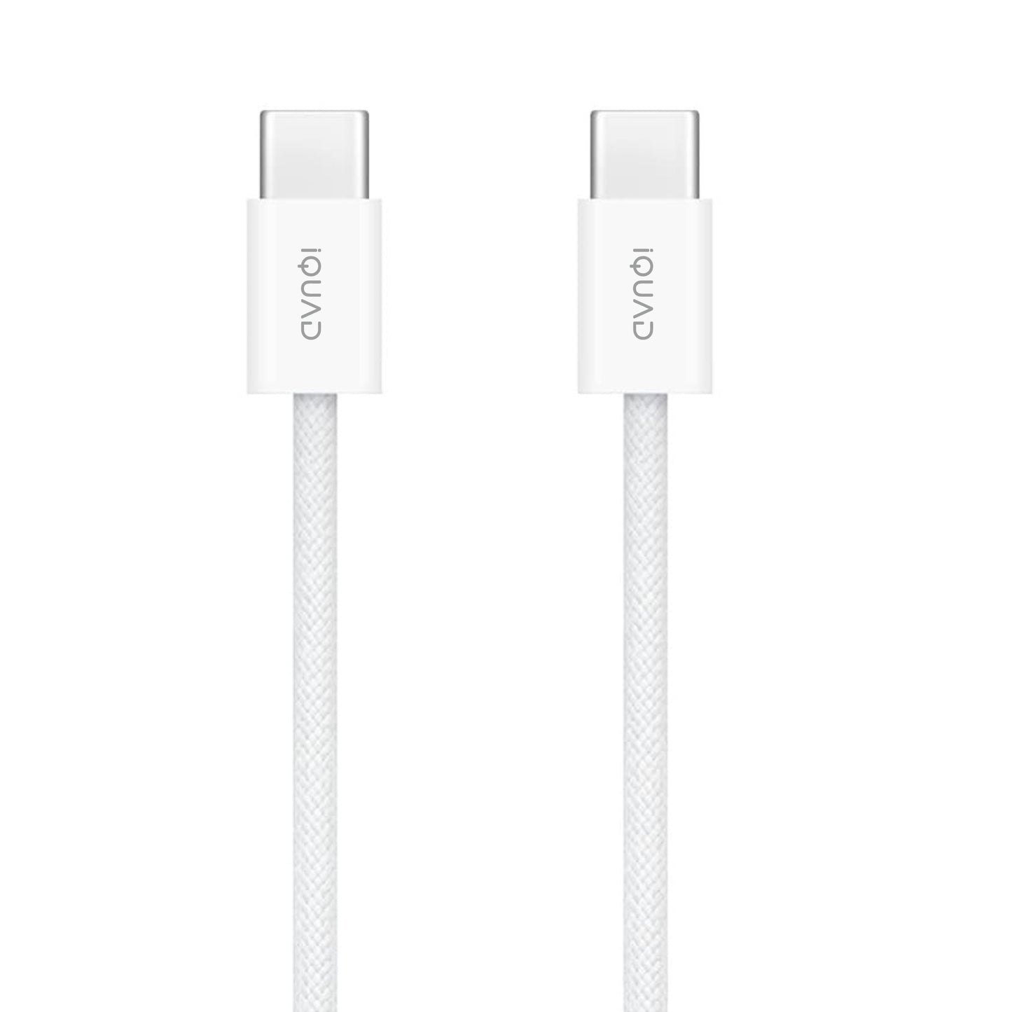 iQuad 65W Super Fast Charging C to C Braided Cable For Premium Mobiles