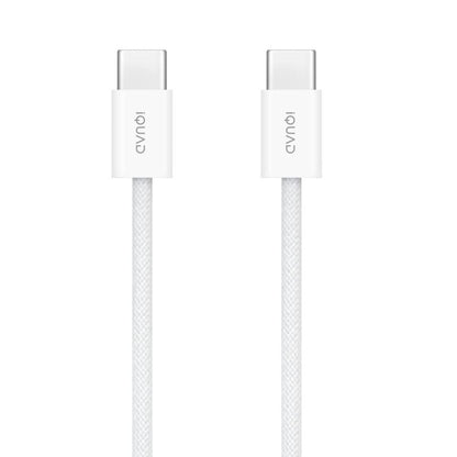 iQuad 65W Super Fast Charging C to C Braided Cable For Premium Mobiles