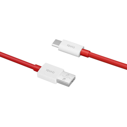 iQUAD 65W SuperVOOC Fast Charging Cable – USB to Type-C 6.5A High Speed Charging & Data Cable