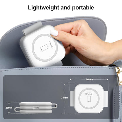 iQUAD 3 in 1 Wireless Charging Station – Fast Charging Stand for Phone, Watch & Earbuds