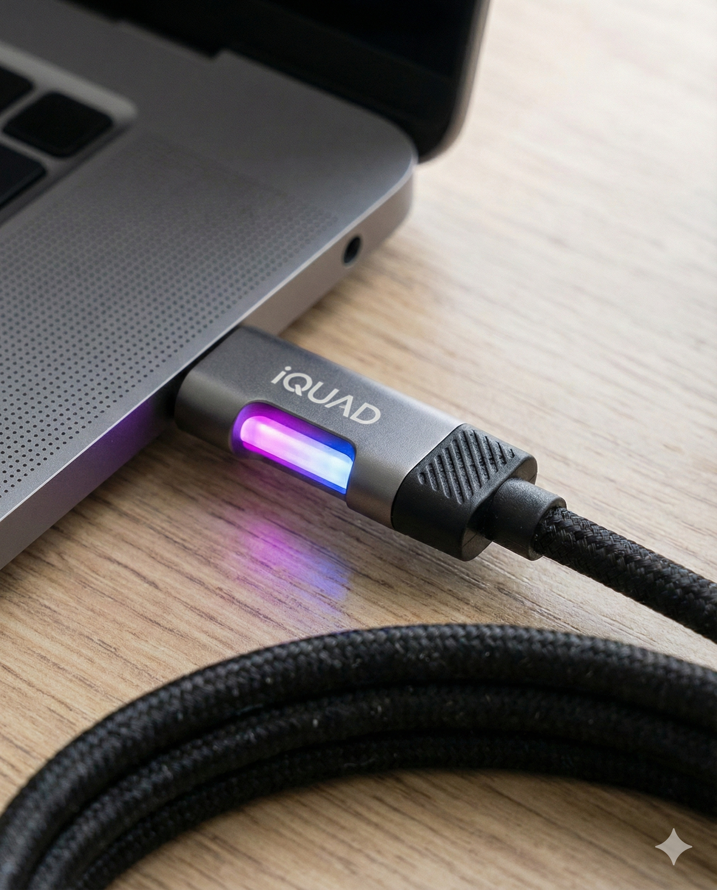 iQUAD 120W C To C Super Fast Charging Cable For Premium Mobiles